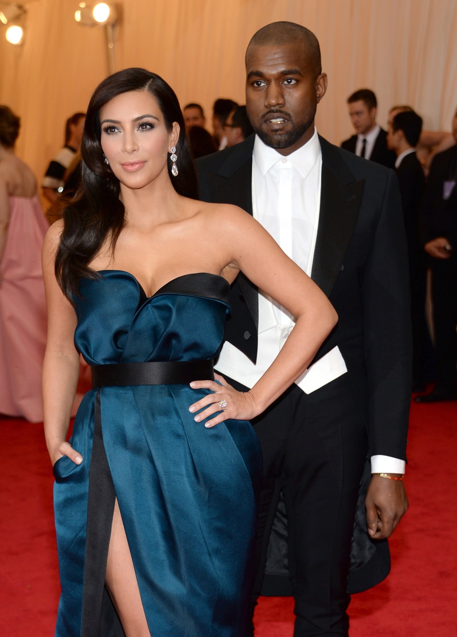Kim Kardashian a Kanye West,